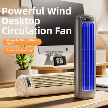 Ventilátor bez lopatiek, stojanový, model M60, USB napájanie, diaľkové ovládanie, bezkomutátorový motor, viacstupňové nastavenie