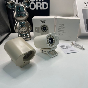 Nothing Klip-Na Pojas Ventilator – USB punjenje, bez lopatica, brushless motor, ugrađena baterija, 5 brzina, podesivi kut za vanjsku upotrebu