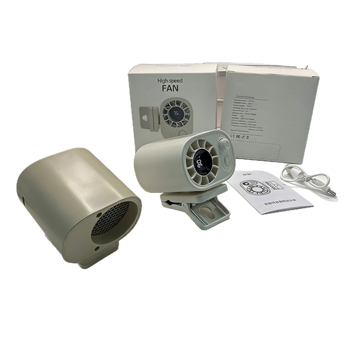 Nothing Klip-Na Pojas Ventilator – USB punjenje, bez lopatica, brushless motor, ugrađena baterija, 5 brzina, podesivi kut za vanjsku upotrebu
