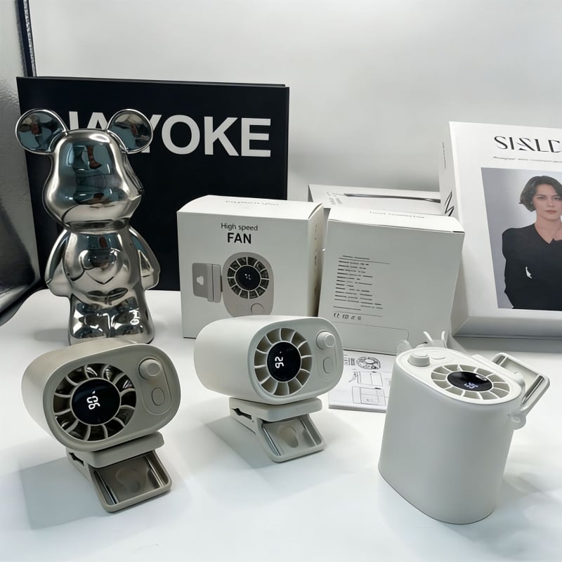 Nothing Φανάκι Μέσης με Κλιπ – USB Φόρτιση, Χωρίς Λεπίδες, Brushless Κινητήρας, Ενσωματωμένη Μπαταρία, 5 Ταχύτητες, Ρυθμιζόμενη Γωνία για Εξωτερική Χρήση
