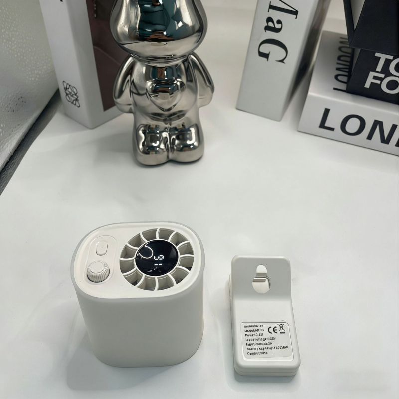 Nothing Klip-Na Pojas Ventilator – USB punjenje, bez lopatica, brushless motor, ugrađena baterija, 5 brzina, podesivi kut za vanjsku upotrebu