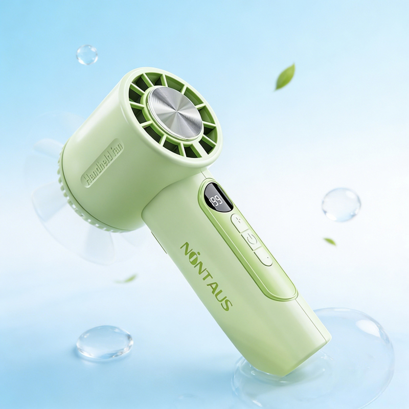 Novi Jinzheng ručni mini ventilator s hlađenjem ledom, prijenosni mini ventilator s poluvodičkom tehnologijom