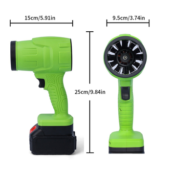 Uscător de păr fără fir cu motor turbofan, baterie Li-ion reîncărcabilă, 21V, fără funcție de vid