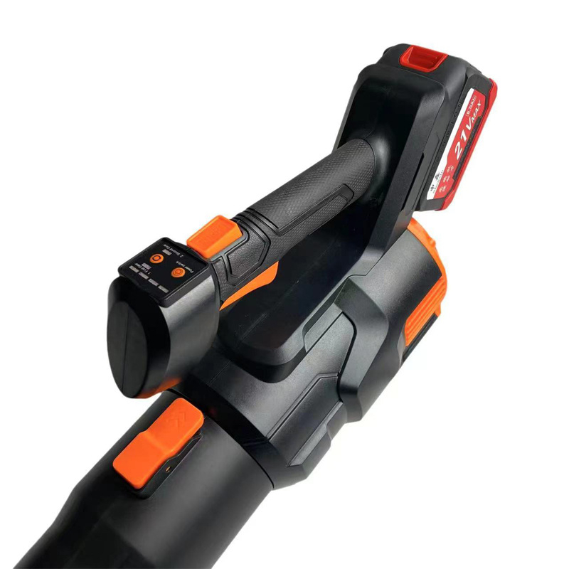 Suflător industrial cu baterie Li-ion reîncărcabilă, fără perii, 21V, 380W, debit de aer 9, 21000 rpm