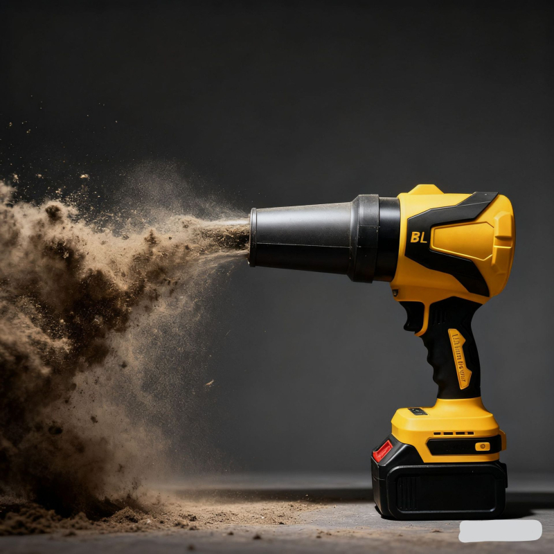 Suﬂoare de aer cu motor fără perii din cupru – funcție duală (fugare/aspirație), ventilator turbina mică de înaltă viteză, baterie Li-ion reîncărcabilă, 21V