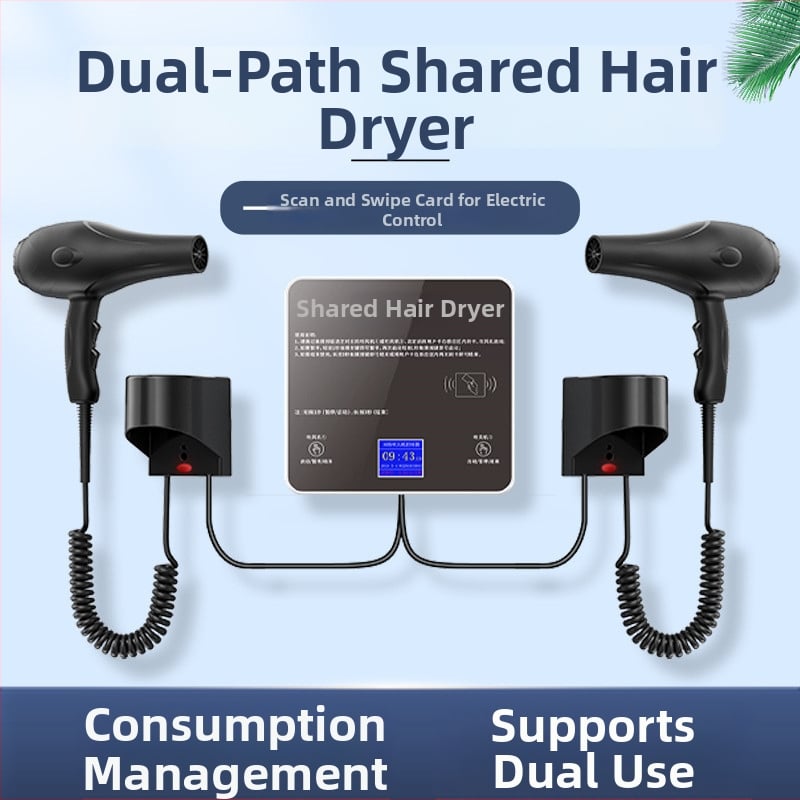 Hengxingzhi Στεγνωτήρας μαλλιών με βούρτσες, 1600W, 220V, Ψυχρός/Ζεστός αέρας, Ακροφύσια Συγκεντρωτήρα + Διαχύτης, Προστασία από Υπερθέρμανση