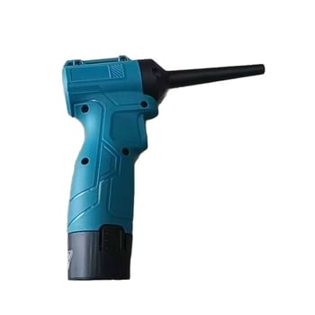 Pistol pentru îndepărtarea prafului cu motor fără perii, 12V — mini dispozitiv de curățare pentru casă și mașină, pe birou, baterie Li‑ion, 12V nominal, interval 7,4–12V