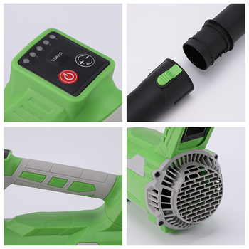 Pistol de suflare praf, motor fără peri, baterie litiu reîncărcabilă, 21V, putere industrială înaltă