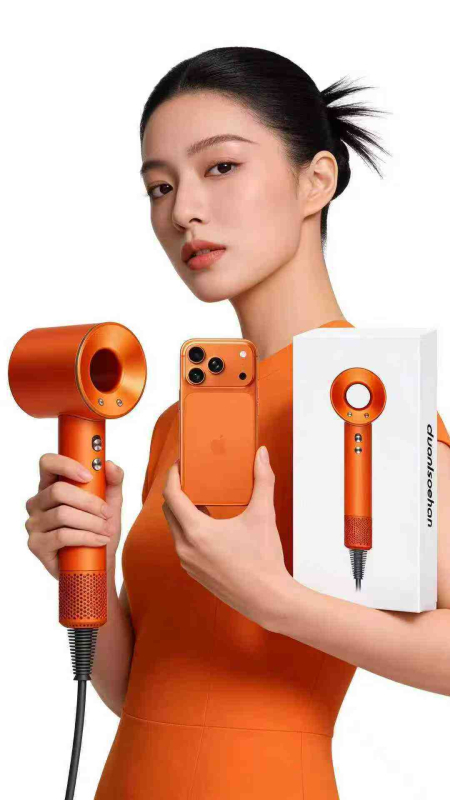 Σεσουάρ μαλλιών οικιακής χρήσης, υψηλής ισχύος 1600W, μοτέρ χωρίς ψήκτρες DC, 220V, κρύος/θερμός αέρας, προστασία από υπερθέρμανση