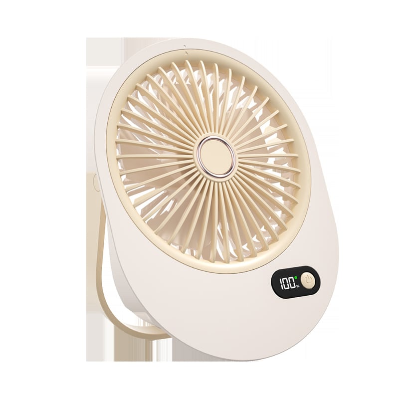 USB punjivi stolni ventilator bez lopatica, ultra-tanko dizajna, kompaktan za studentski dom, ured i vanjsku upotrebu