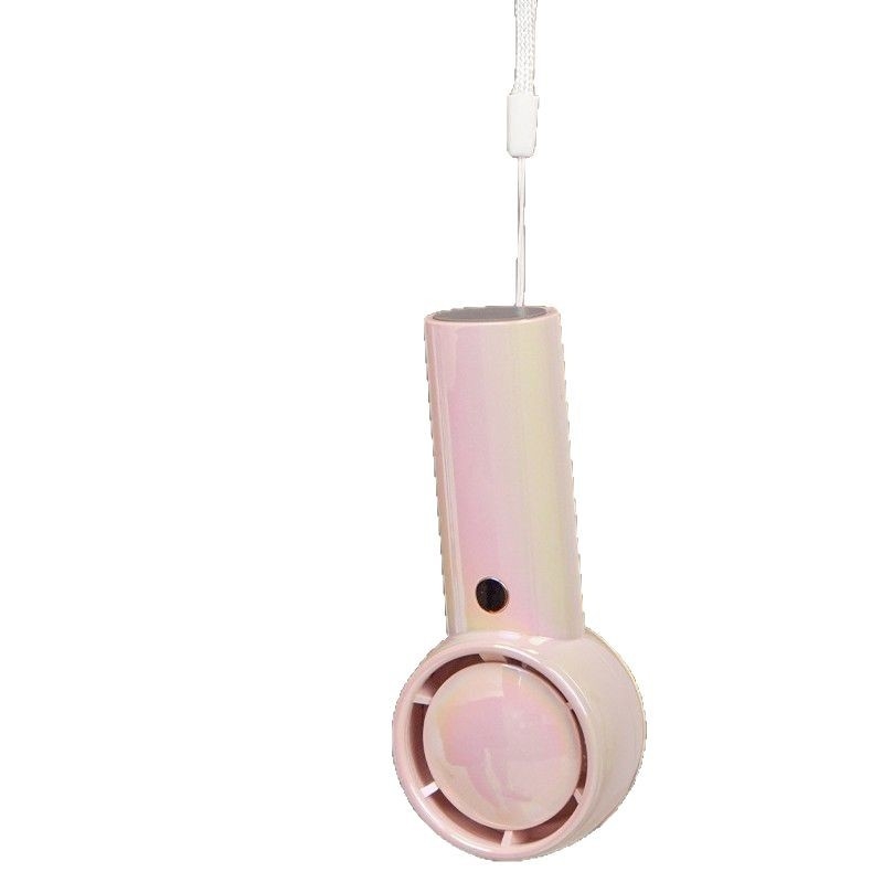 Ventilator USB fără palete, portabil, baterie încorporată 800–1000 mAh, 3 viteze, zgomot redus