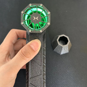 Ανεμιστήρας τουρμπίνας με τροφοδοσία USB, ενσωματωμένη μπαταρία 4000mAh, 3 ταχύτητες ανέμου, 8.4V ονομαστική τάση, 120W ονομαστική ισχύς (180W μέγιστη)