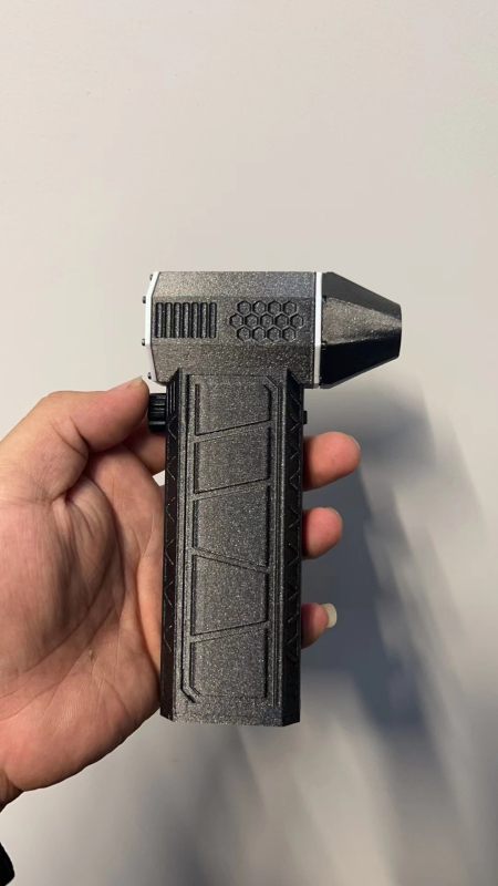 Ανεμιστήρας τουρμπίνας με τροφοδοσία USB, ενσωματωμένη μπαταρία 4000mAh, 3 ταχύτητες ανέμου, 8.4V ονομαστική τάση, 120W ονομαστική ισχύς (180W μέγιστη)