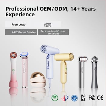 Carida HD14 Μίνι Στεγνωτήρας μαλλιών για ταξίδια - 1000W, κινητήρας χωρίς ψήκτρες, 220V, κρύος/θερμός αέρας, αρνητικά ιόντα