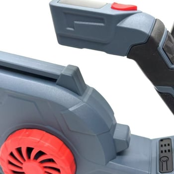 Hordozható ipari elektromos fúvó- és porszívó készülék Li-ion akkumulátorral, 21V, AC/DC 50–250V tartomány, kettős működés