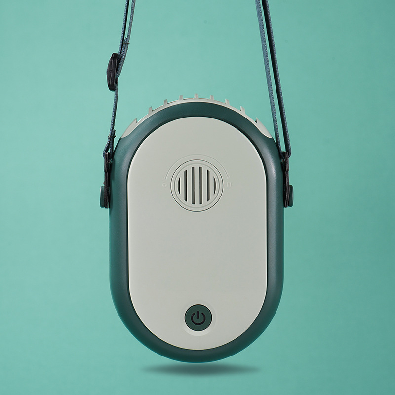 USB viseći ventilator za vrat s raspršivanjem magle i aromaterapijom, ugrađena baterija 2000–4000 mAh, 3 brzine
