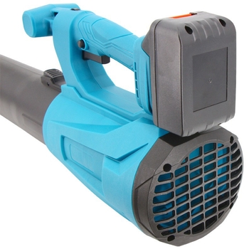 Újratölthető lítium akkumulátoros légfúvó vákuummal, 21V, erős a levelekhez és a hóhoz, pormentesítő ventilátor, kompatibilis AC/DC 50–250V