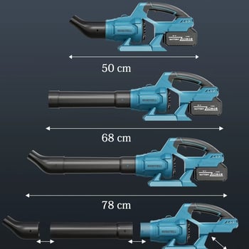 Suflător industrial cu baterie litiu-ion, 21V, fără vid, puternic