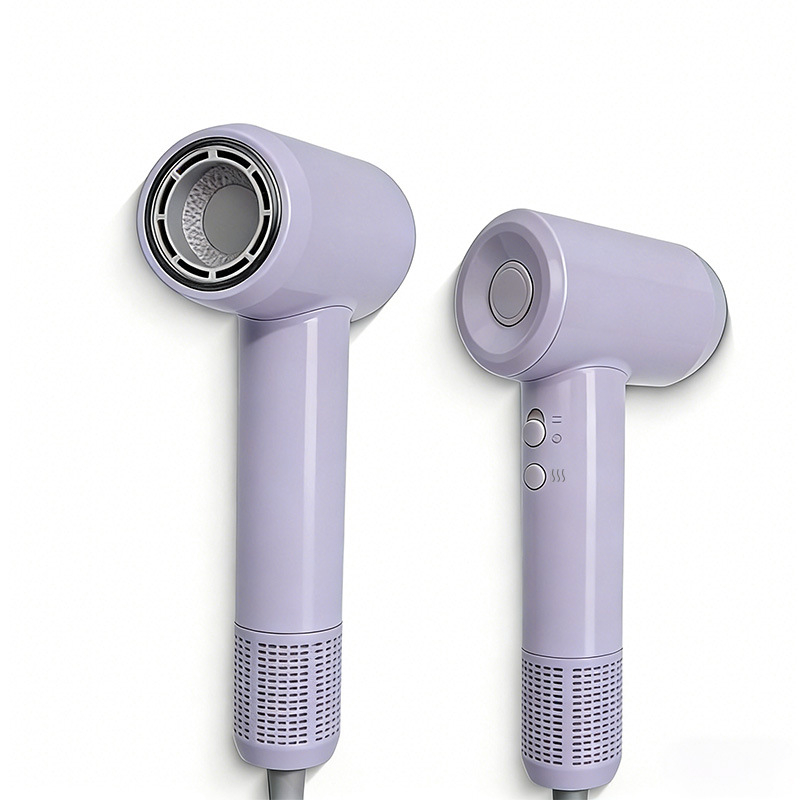 Uscător de păr cu motor brushless AC, 1500W, 220V, ion negativ și control constant al temperaturii (4 setări), duză concentrator