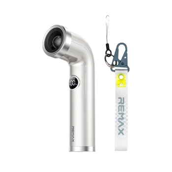 Remax Turbo Vortex ventilator de mână fără palete, USB reîncărcabil, 100 niveluri de viteză, foarte silențios sub 36 dB, baterie Li-ion încorporată 2000–4000 mAh