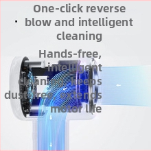 Σεσουάρ μαλλιών χωρίς λεπίδες με κινητήρα brushless, 1300W, κρύος/ζεστός αέρας, αρνητικά ιόντα, προστασία από υπερθέρμανση