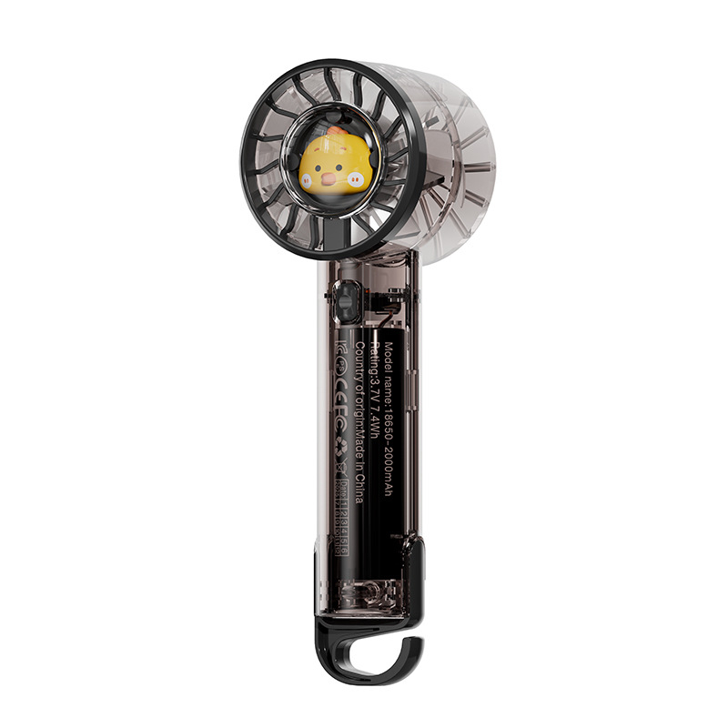 Ručni bezlopatni ventilator s hlađenjem ledenim pakiranjem, 3 brzine, ugrađena litijska baterija 2000–4000 mAh, trajanje 3–6 sati