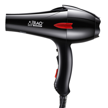 ABIAO 2300W profesionalno/kućno sušilo za kosu s negativnim ionima i konstantnom temperaturom, hladan/topli zrak, niska buka ≤36 dB, AC motor, 220V