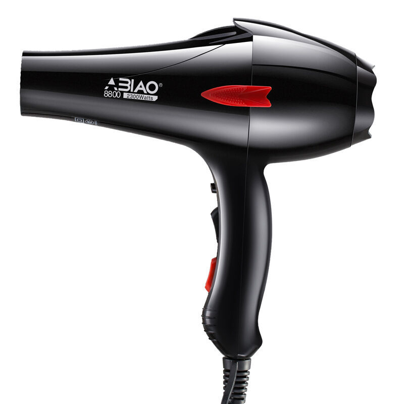 ABIAO 2300W profesionalno/kućno sušilo za kosu s negativnim ionima i konstantnom temperaturom, hladan/topli zrak, niska buka ≤36 dB, AC motor, 220V