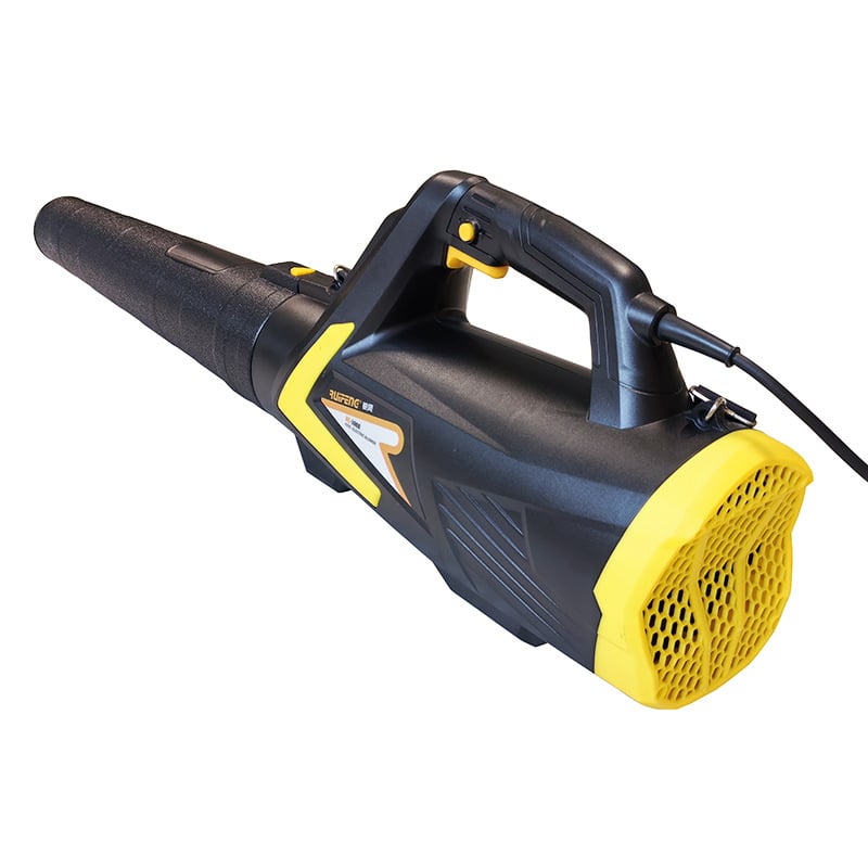 Suflător de frunze electric, putere înaltă, industrial, cu carenă înclinată, 1200 W, 220 V AC, debit de aer 14, tura 5000–17500 rpm