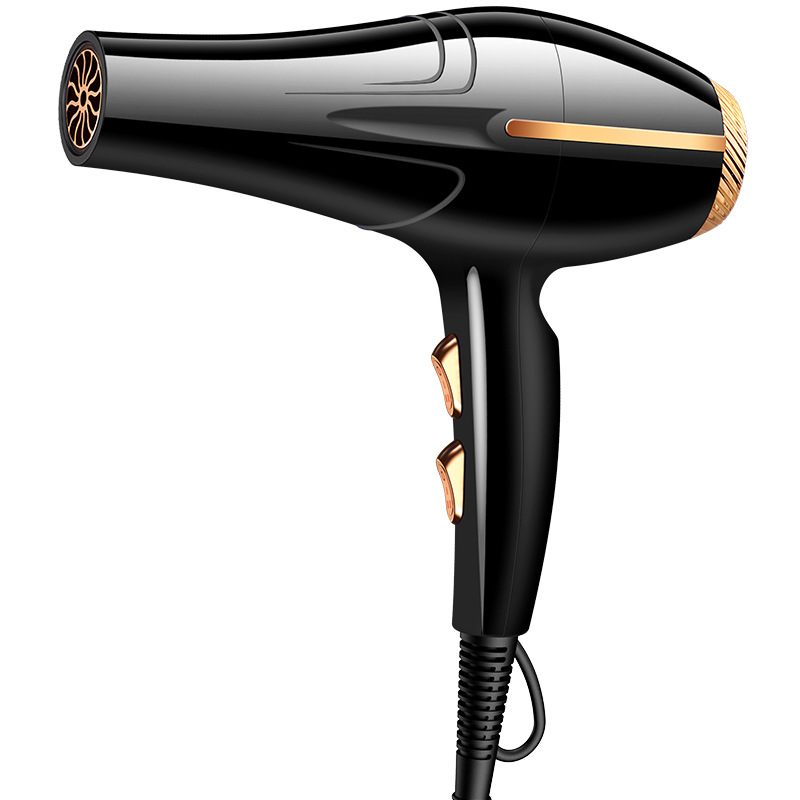 Uscător de păr pentru salon, 1200W, 220V, motor cu perii, lumină albastră, aer cald și rece