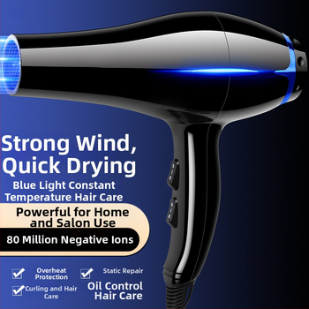 Uscător de păr pentru uz casnic 1200W motor DC, aer cald/rece, 220V, zgomot 60–70 dB