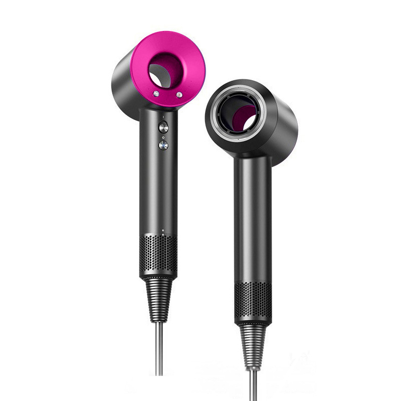 Сешоар за коса, 1600 W, безчетков AC мотор, 220 V, 3 скорости въздуха, въртящ се накрайник + концентратор, защита от прегряване, ABS корпус