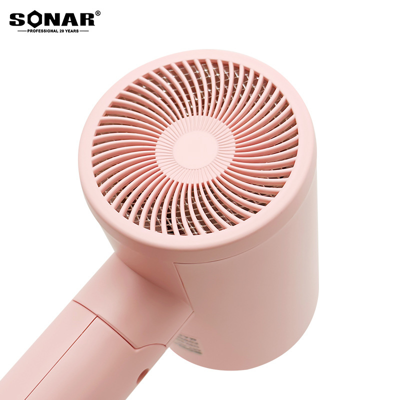 Sušilo za kosu s preklopnim držalom, 1500W, 220V, hladan/topao zrak, 3 brzine