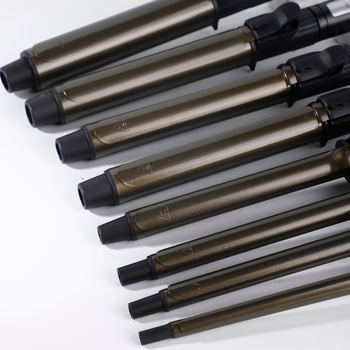 Περιστρεφόμενη ηλεκτρική λαβίδα για μπούκλες για στούντιο μακιγιάζ - επαγγελματικό εργαλείο μπούκλων με διαμέτρους 9–32 mm, 4 ρυθμίσεις θερμοκρασίας, ενσύρματη τροφοδοσία