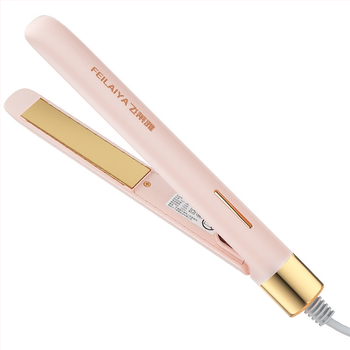 Διπλής χρήσης ισιωτής μαλλιών και εργαλείο μπούκλας με αρνητικά ιόντα, κύλινδρος 21–30 mm με χρυσή κεραμική επίστρωση, ρυθμιζόμενη θερμοκρασία, κατάλληλο για βρεγμένα και ξηρά μαλλιά, 220W