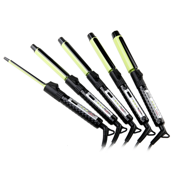 Ηλεκτρικό σίδερο για μπούκλες με στοιχείο θέρμανσης PTC, 10 επίπεδα ρύθμισης θερμοκρασίας, ενσύρματο ρεύμα, αυτόματη απενεργοποίηση (PTC στοιχείο θέρμανσης, 10 επίπεδα ρύθμισης θερμοκρασίας, ενσύρματο ρεύμα, αυτόματη απενεργοποίηση)