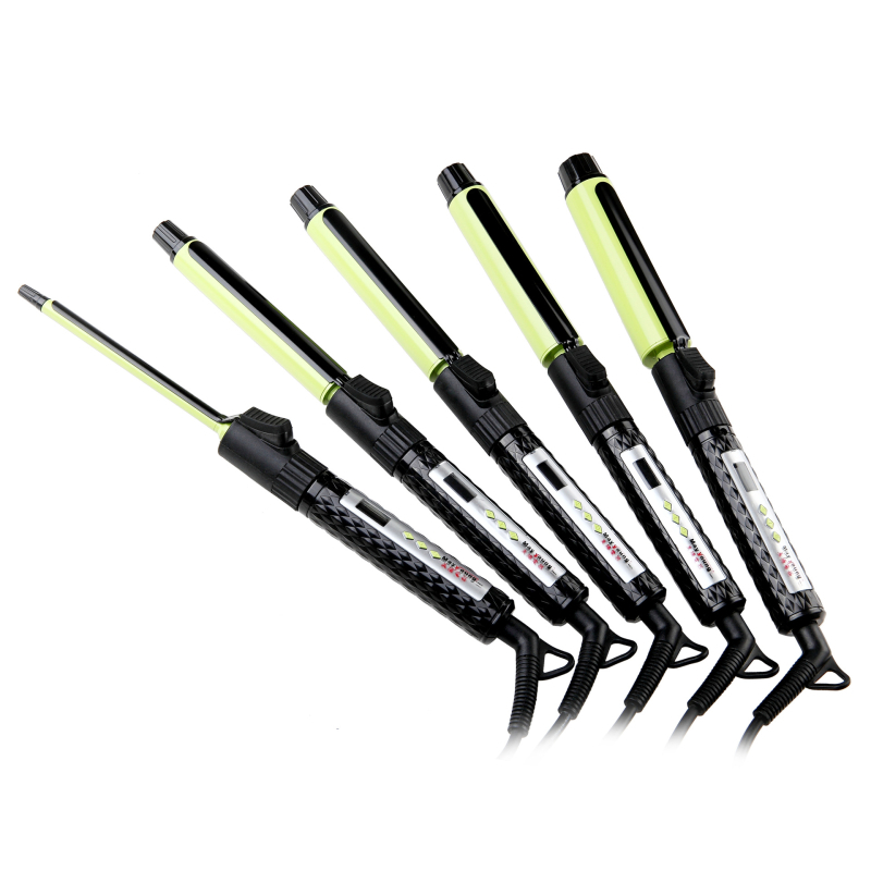 Ηλεκτρικό σίδερο για μπούκλες με στοιχείο θέρμανσης PTC, 10 επίπεδα ρύθμισης θερμοκρασίας, ενσύρματο ρεύμα, αυτόματη απενεργοποίηση (PTC στοιχείο θέρμανσης, 10 επίπεδα ρύθμισης θερμοκρασίας, ενσύρματο ρεύμα, αυτόματη απενεργοποίηση)