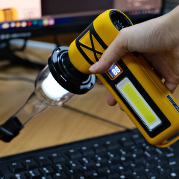 Bežični mini blower za pranje automobila s brushless motorom, funkcija usisavanja, litij-ionska baterija 18V, raspon 7.4–12V, serija f040