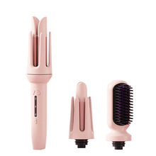 Kalia 3‑в‑1 автоматичен уред за къдрене и изправяне на коса с турмалинов керамичен барабан, кабелно захранване, 220 V, 35 W, 3 нива температура