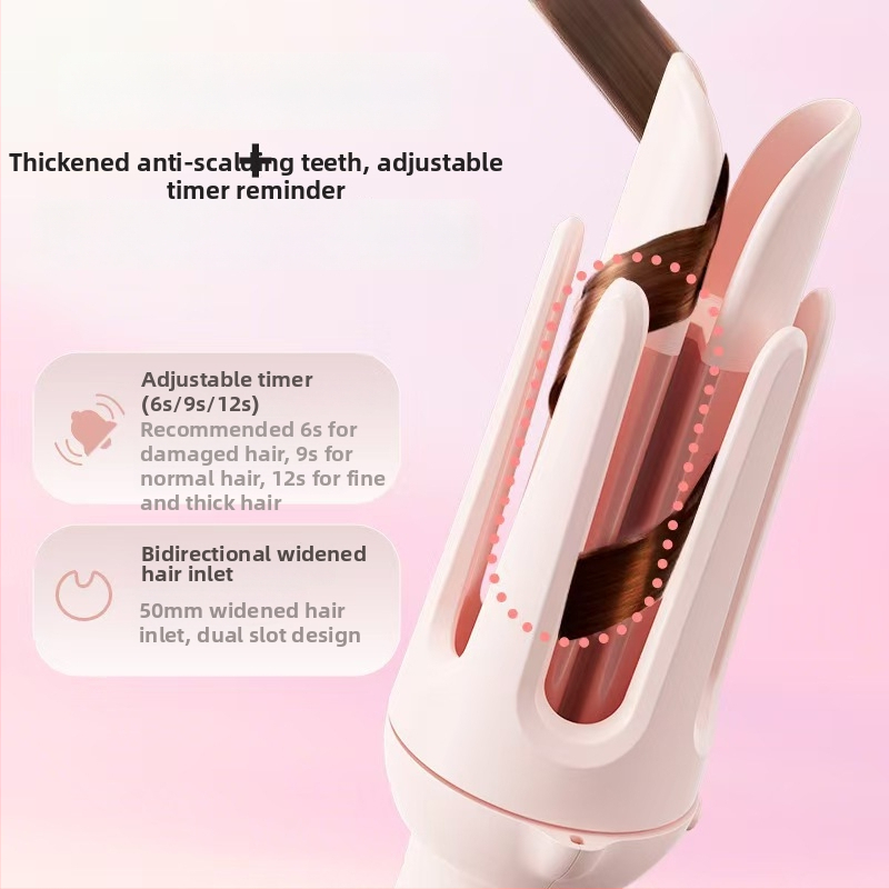 Kalia 3‑в‑1 автоматичен уред за къдрене и изправяне на коса с турмалинов керамичен барабан, кабелно захранване, 220 V, 35 W, 3 нива температура