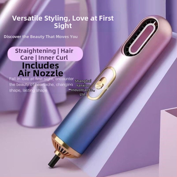 Prijenosno sušilo za kosu s negativnim ionima, kompaktni putni model, brush motor, 3 brzine protoka zraka, konstantna temperatura njege kose, buka 45-50 dB