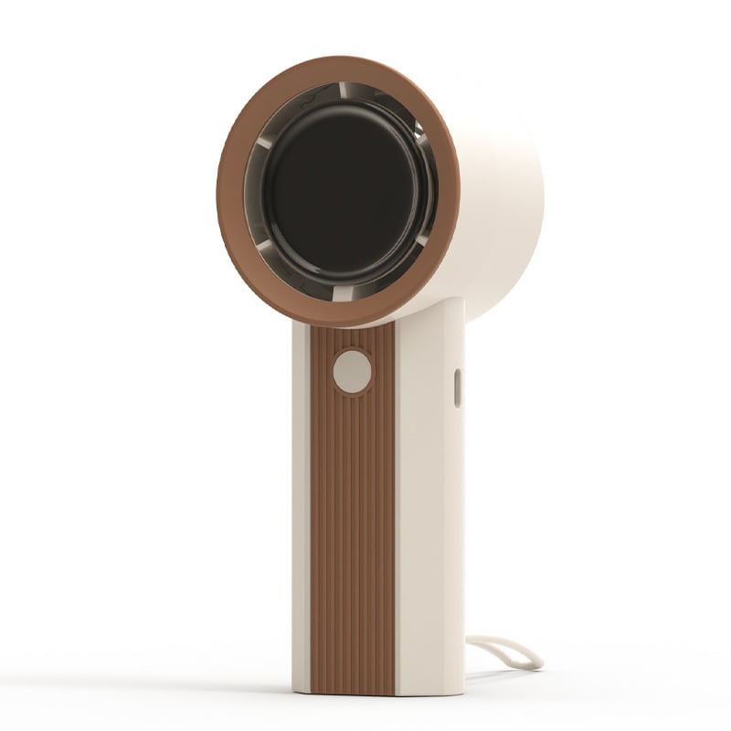 Bez lopatice USB ručni ventilator, turbofan, ugrađena baterija 100–300 mAh, 3 brzine, niska buka