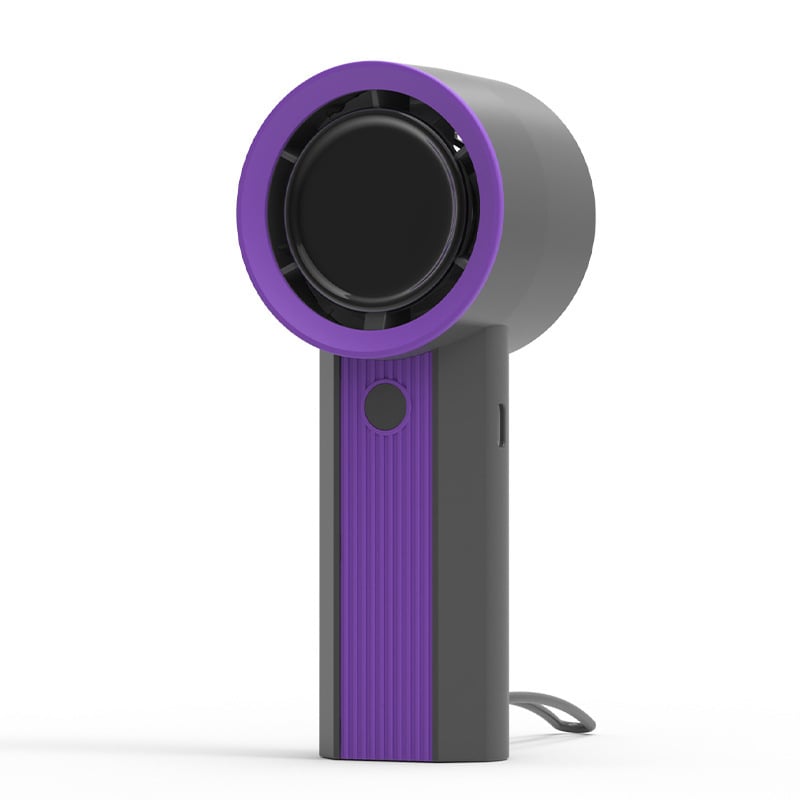 Bez lopatice USB ručni ventilator, turbofan, ugrađena baterija 100–300 mAh, 3 brzine, niska buka
