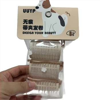 Dvojúčelová kulma na vlasy s klipom – Youyouyipin, Nylon, Model E101