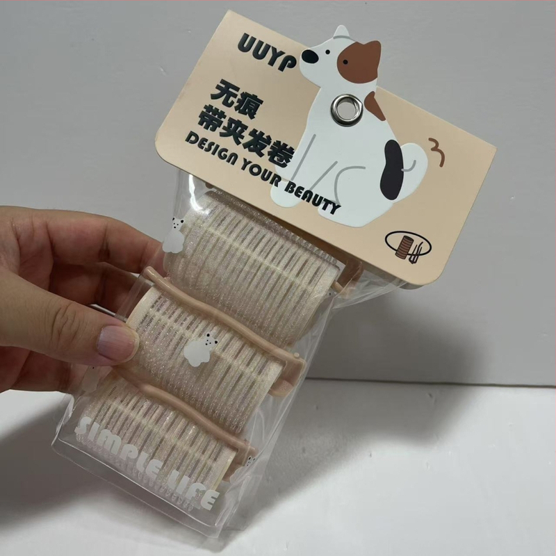 Dvojúčelová kulma na vlasy s klipom – Youyouyipin, Nylon, Model E101