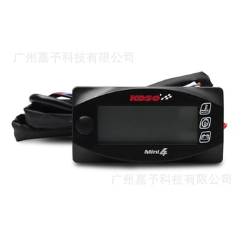 KOSO дисплей за температура на водата, напрежение, време, скорост, табло за управление, дисплей за температурен брояч, табло за управление на превозно средство, модифициран мотоциклет