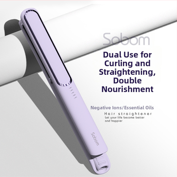 Διπλής χρήσης εργαλείο για ισιώματα και μπούκλες μαλλιών – Little Bear, στοιχείο θέρμανσης από οικολογικά κράματα, μονόβαθμη ρύθμιση θερμοκρασίας, 30W, 220V