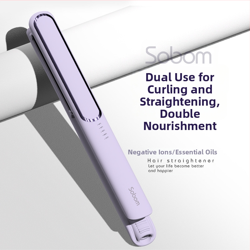 Διπλής χρήσης εργαλείο για ισιώματα και μπούκλες μαλλιών – Little Bear, στοιχείο θέρμανσης από οικολογικά κράματα, μονόβαθμη ρύθμιση θερμοκρασίας, 30W, 220V