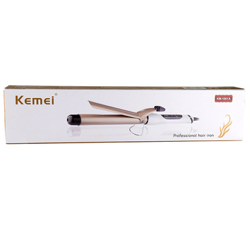 Kemei KM-1001A uređaj za kovrčanje kose s turmalinskim keramičkim grijajem, tehnologija negativnih iona, 10 razina kontrole temperature, žično napajanje 220V 30W