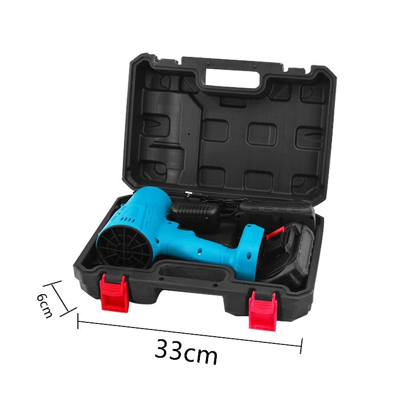 Qingwei 21V újratölthető lítium akkumulátoros kézi fúvó vákuum funkcióval, vezeték nélküli